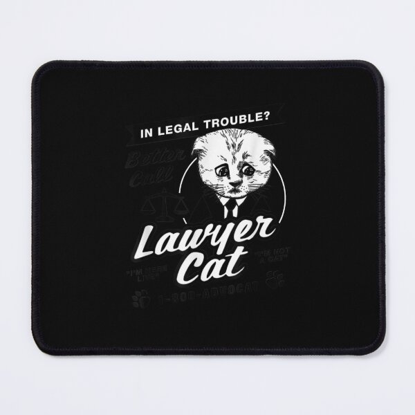 Item preview, Better Call Lawyer Cat designed and sold by LucaAndreien.