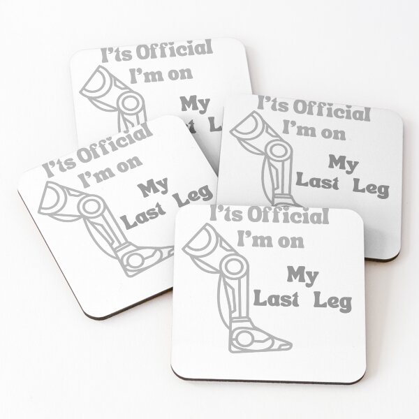 Item preview, It's Official I'm On My Last Leg , Its Official Im On My Last Leg  Amputee ,  Handicapped Humans Design  Gift For Father designed and sold by YLartist.
