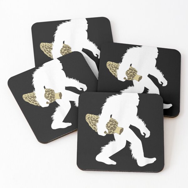 Item preview, Bigfoot With Morel Mushroom Sasquatch Fungi designed and sold by LucaAndreien.