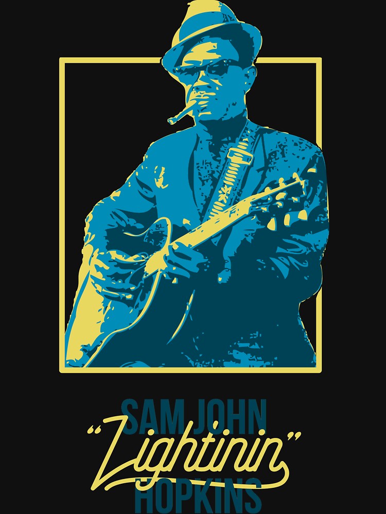 "Lightnin' Hopkins" Tshirt for Sale by tasostsintzi Redbubble