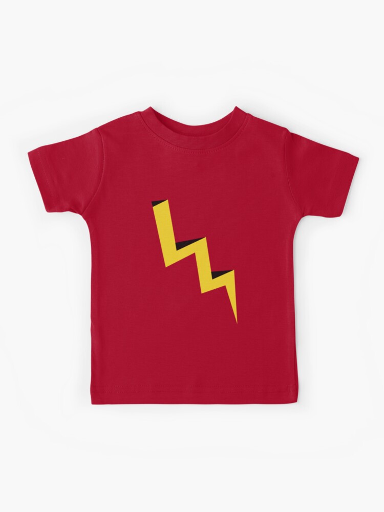 Yellow Lightning Bolt With Shadow T-Shirt