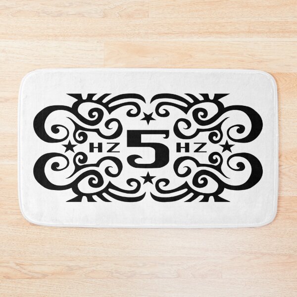 Item preview,  5 HERTZ RETRO LOGO - BLACK. designed and sold by 5hertz.