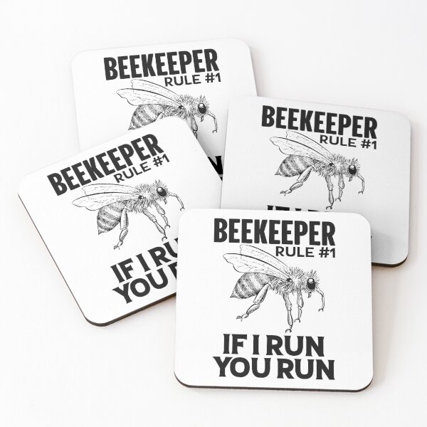 Item preview, Beekeeper If I Run You Run Beekeeping Humour designed and sold by GravitiTees.