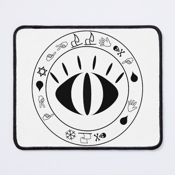 Item preview, Eyes with classic wingdings designed and sold by julss-.
