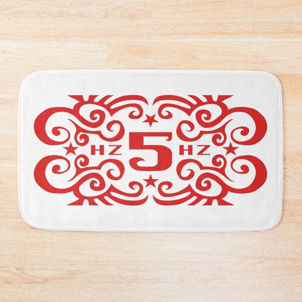 Item preview, 5 HERTZ RETRO LOGO - RED. designed and sold by 5hertz.