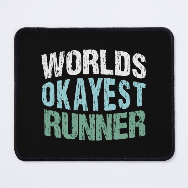 Item preview,  World's Okayest Runner / Funny Running saying / Runners Quote / Christmas Gifts / Vintage Design designed and sold by Houssemanthony.