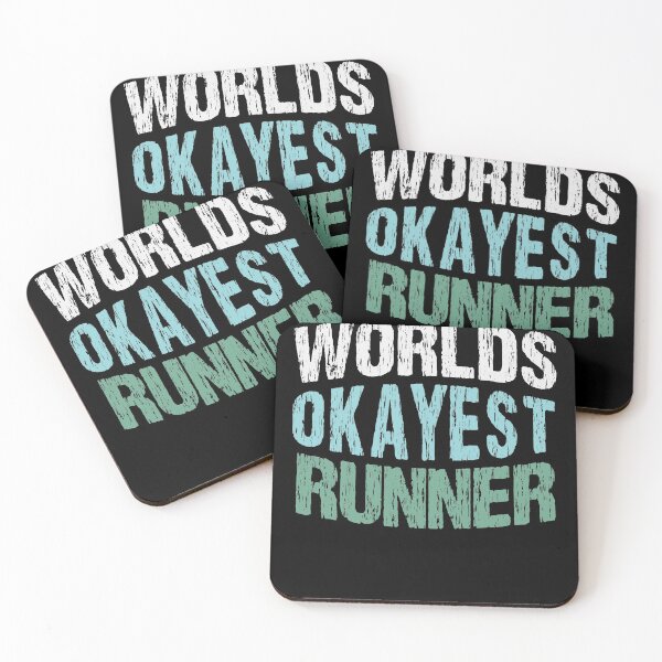 Item preview,  World's Okayest Runner / Funny Running saying / Runners Quote / Christmas Gifts / Vintage Design designed and sold by Houssemanthony.