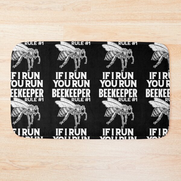 Item preview, Beekeeper If I Run You Run Honey Bee Humour designed and sold by GravitiTees.