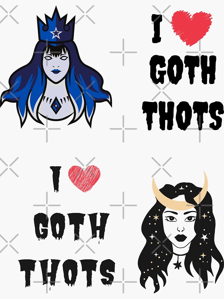 i love goth thots tshirt