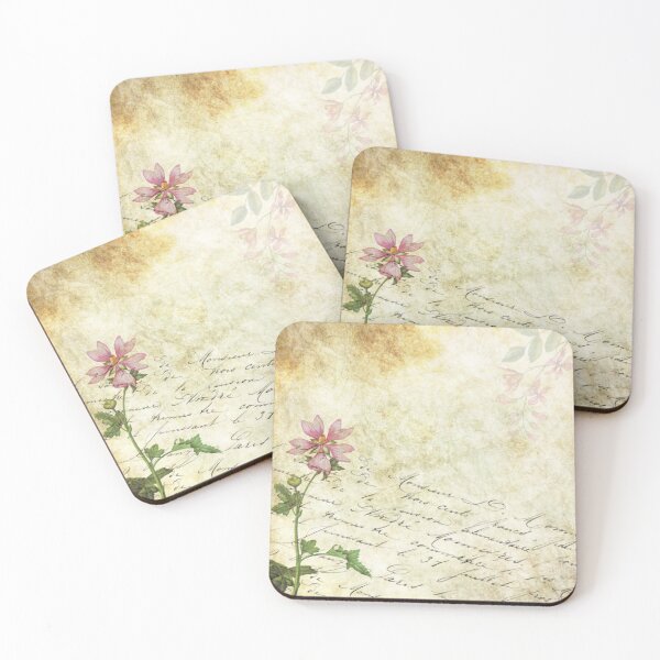 Item preview, Retro Antique Floral Vintage Distressed Classic Art Collection designed and sold by DeziDezigns.