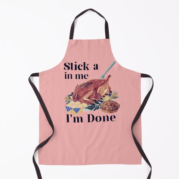 Item preview, stick a fork in me i'm done designed and sold by MuchMoreMerch.