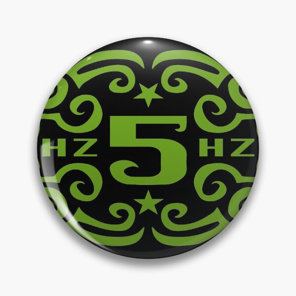 Item preview, 5 HERTZ RETRO LOGO - GREEN. designed and sold by 5hertz.