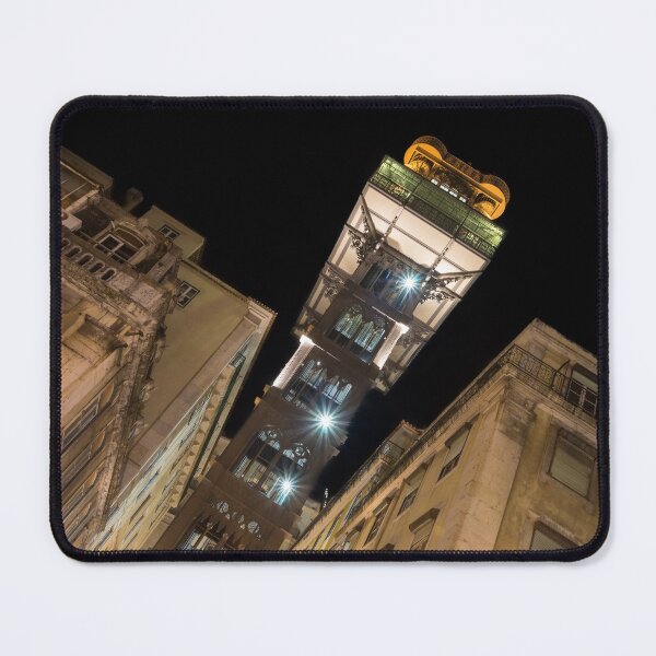 Item preview, Santa Justa Elevator - a Beautifully Decorated Architectural Marvel in Lisbon Portugal designed and sold by Georgia Mizuleva.