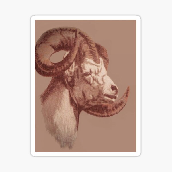 Item preview, Dall Ram designed and sold by BarbBarcikKeith.