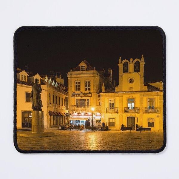 Item preview, A Portuguese Irish Pub - Cascais Portugal Night Magic designed and sold by Georgia Mizuleva.
