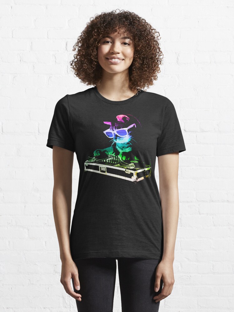 Discover HOUSE CAT (Rainbow DJ Kitty) | Essential T-Shirt 