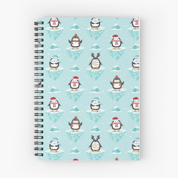 Item preview, Winter Vibes, Cute Christmas Penguin Pattern designed and sold by LiveAesthetic.