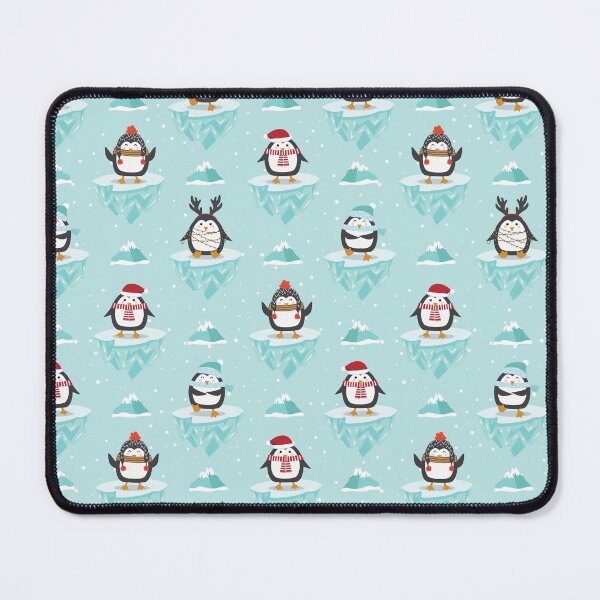 Item preview, Winter Vibes, Cute Christmas Penguin Pattern designed and sold by LiveAesthetic.