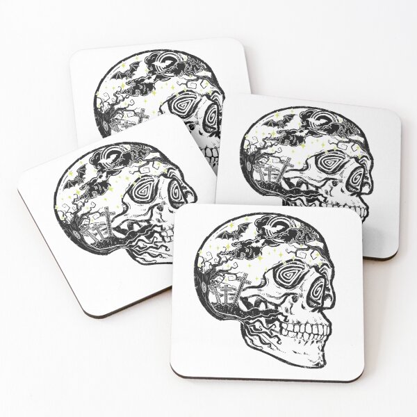 Item preview, Halloween on my mind Skull designed and sold by REFCreative.