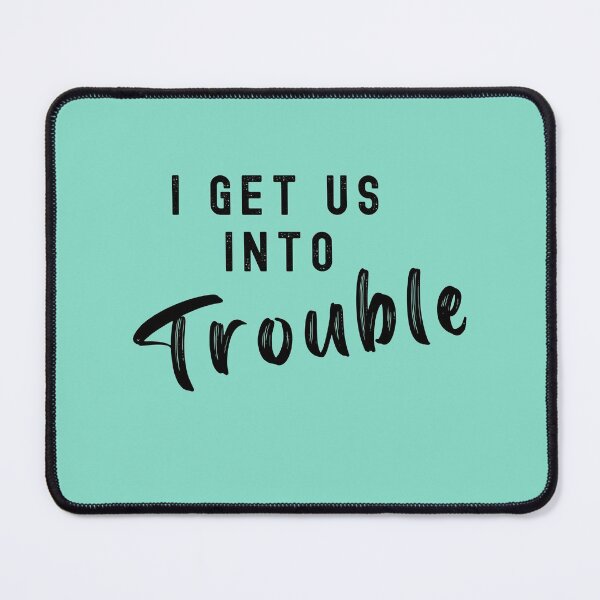 Item preview, I Get Us Into Trouble Shirt, I'm Trouble Shirt, I Get Us out of Trouble Shirt, Roommate shirt, Bff Shirt, Best Friend Shirt, Siblings Outfit designed and sold by e-mad ⭐⭐⭐⭐⭐.