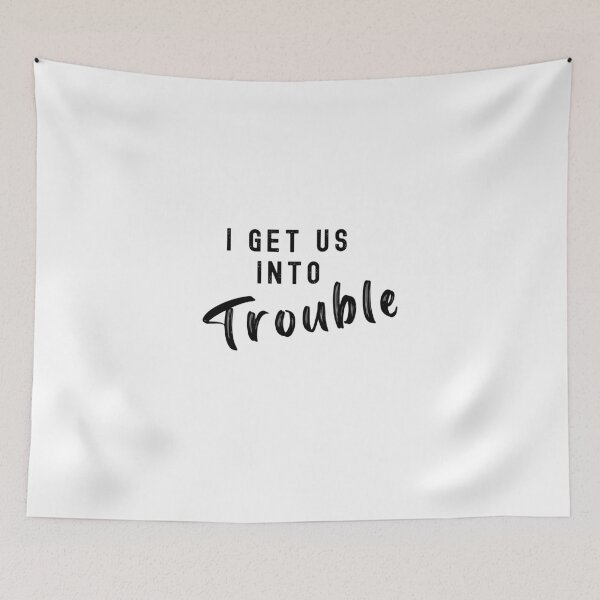 Item preview, I Get Us Into Trouble Shirt, I'm Trouble Shirt, I Get Us out of Trouble Shirt, Roommate shirt, Bff Shirt, Best Friend Shirt, Siblings Outfit designed and sold by e-mad ⭐⭐⭐⭐⭐.