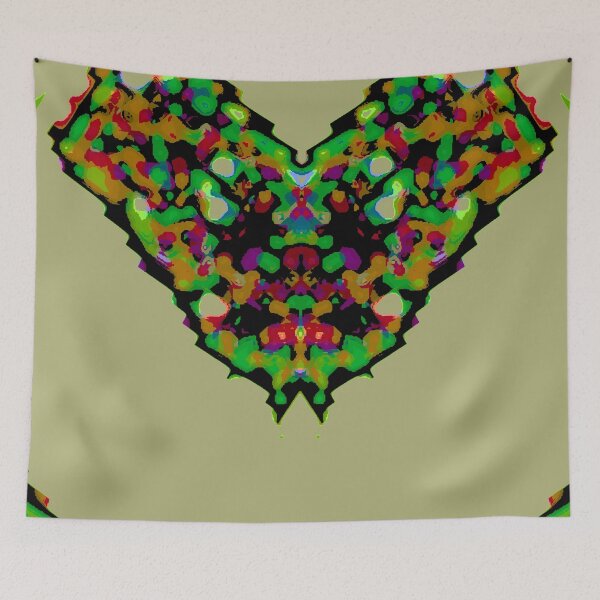 Item preview, Symbolic expressionism abstract by Code03 "Mental Collapse"  designed and sold by Code03.