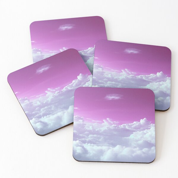 Item preview, Clouds with purple sky - Charming Purple sky designed and sold by Marie Young.