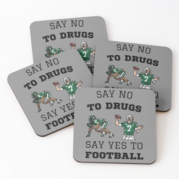 Item preview, Say NO to Drugs Say YES to Football Back to School Sports designed and sold by HQ Prints.
