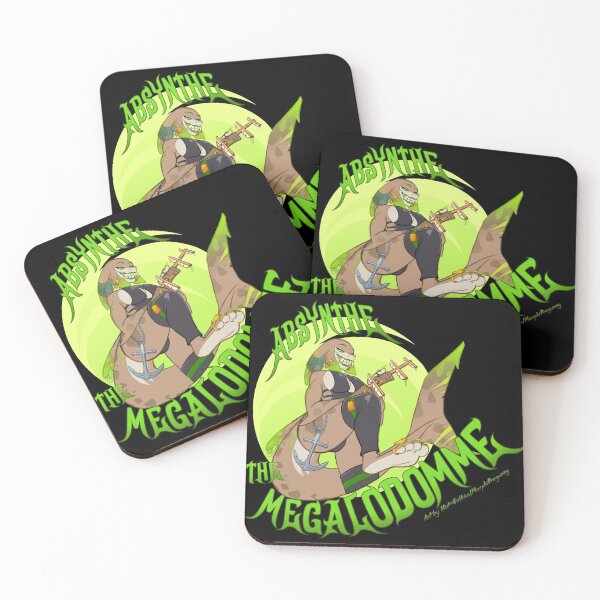 Item preview, Absynthe the Megalodomme - Circle bg designed and sold by Hot-Gothics.