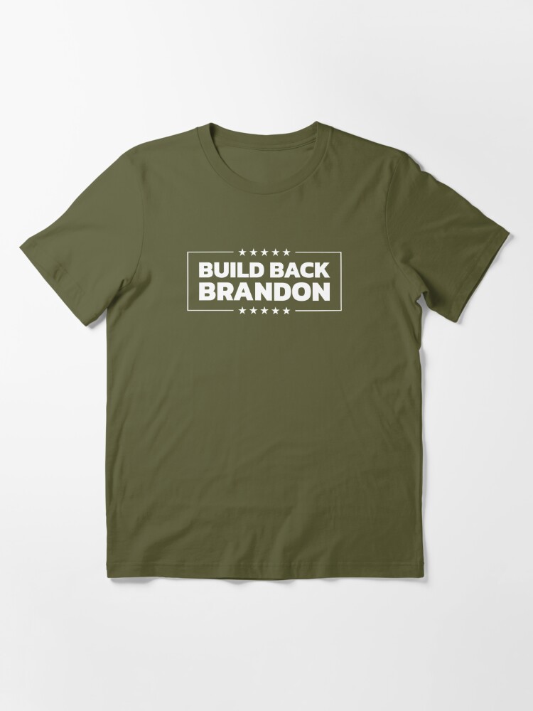 LET'S GO BRANDON Meme BUILD BACK BRANDON - Lets Go Brandon - Long Sleeve  T-Shirt