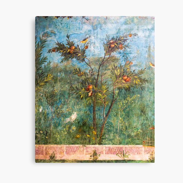 Item preview, Detail of the fresco painting from the Viridarium of the Villa of Livia in Rome designed and sold by likiska.