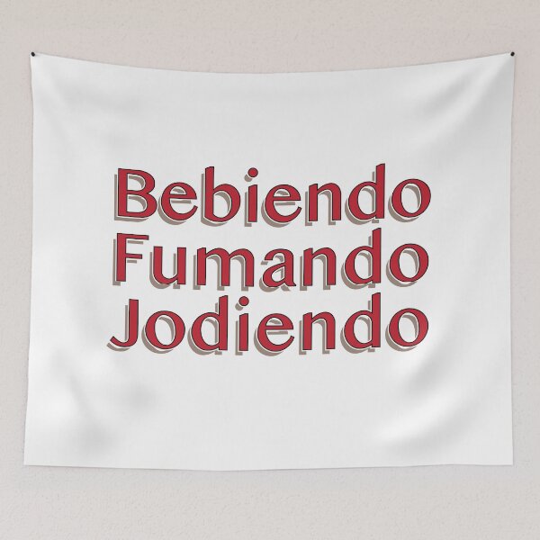 Item preview, BebiendoFumandoJodiendo designed and sold by estudio3e.