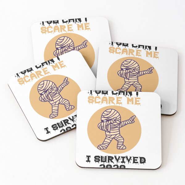 Item preview, You Can't Scare Me I Survived 2020, Halloween Funny Design Essential T-shirt designed and sold by ANAS HO.