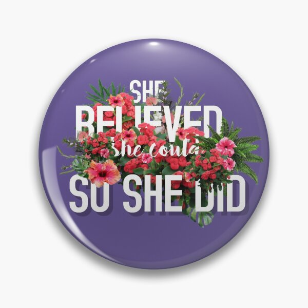Item preview, She Believed She Could designed and sold by MoonBuckets.