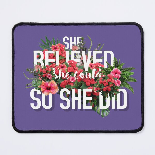 Item preview, She Believed She Could designed and sold by MoonBuckets.