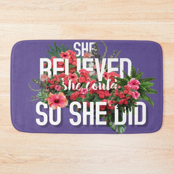 Item preview, She Believed She Could designed and sold by MoonBuckets.