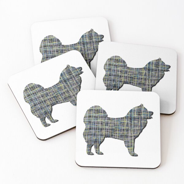 Item preview, I Love My Samoyed Grid Dog Silhouette  designed and sold by AMSonArt.