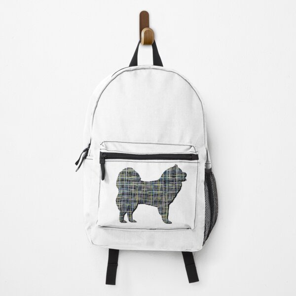 Item preview, I Love My Samoyed Grid Dog Silhouette designed and sold by AMSonArt.
