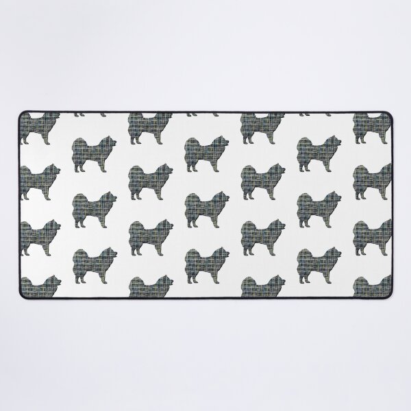 Item preview, I Love My Samoyed Grid Dog Silhouette  designed and sold by AMSonArt.