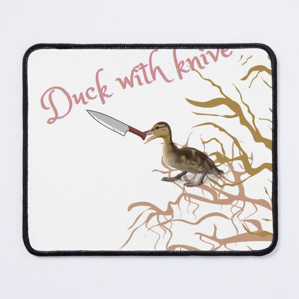 Item preview, Duck with knive designed and sold by TrillionaireBi.