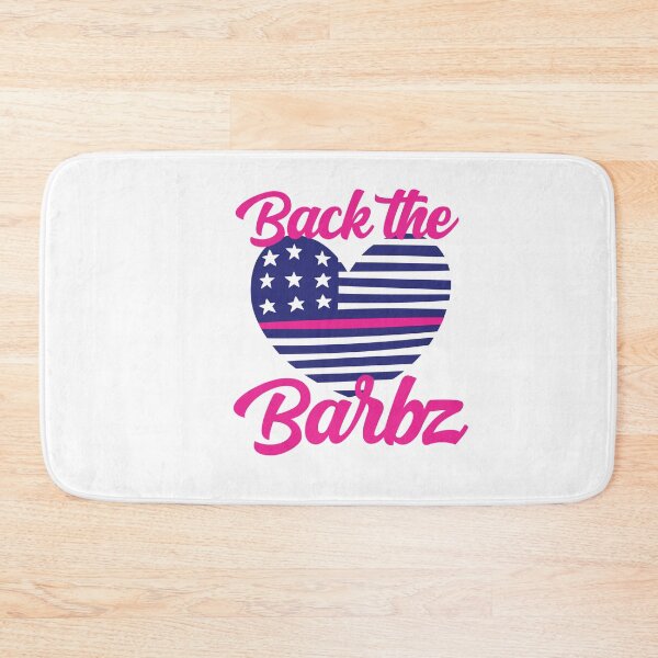 Item preview, Back The Barbz Flag Love Barbs Loyal Fan Heart designed and sold by gkao.