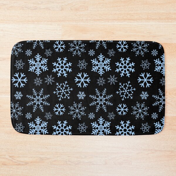 Item preview, Blue Winter Simple Snowflake Pattern designed and sold by JABG-01.