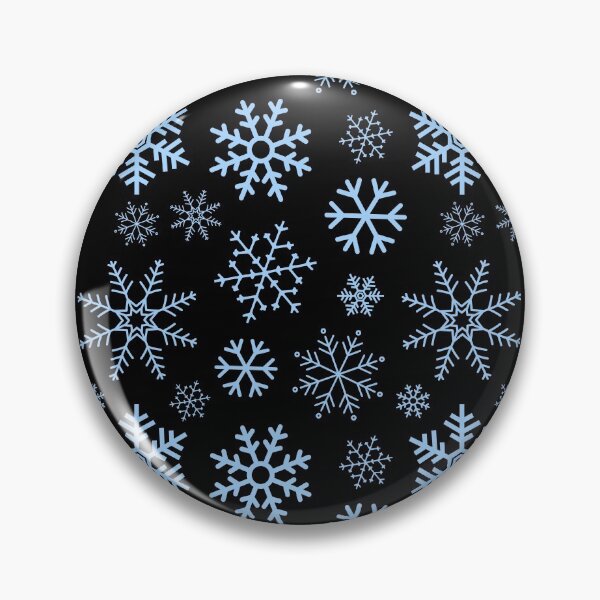 Item preview, Blue Winter Simple Snowflake Pattern designed and sold by JABG-01.