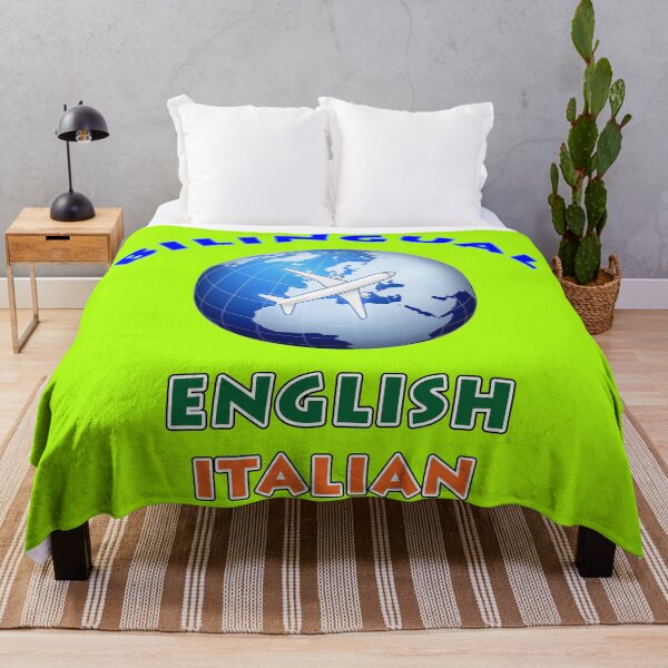 Artikelvorschau, Zweisprachig Englisch Italienisch entworfen und verkauft von janraydesigns.