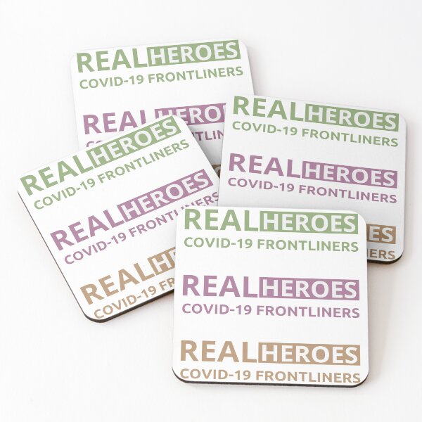 Item preview, Real Heroes Covid 19 Frontliners Colorful - Essential Front Line Worker Respect designed and sold by ViewerEqualsPhoton.