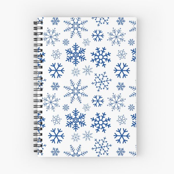 Item preview, Blue Winter Simple Snowflake Pattern designed and sold by JABG-01.