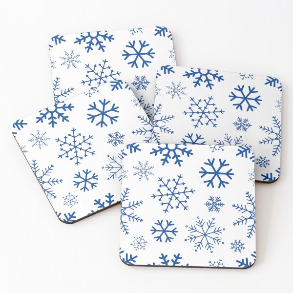Item preview, Blue Winter Simple Snowflake Pattern designed and sold by JABG-01.