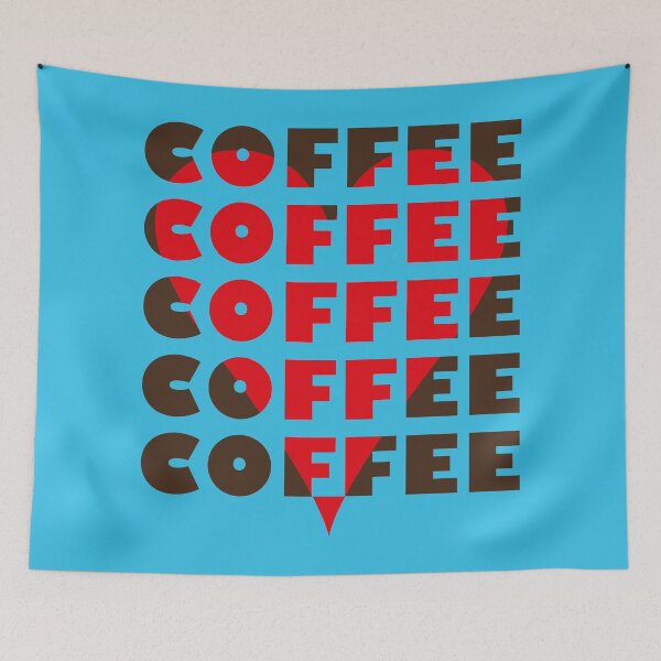 Item preview, Love coffee with big red heart designed and sold by unREST-design.
