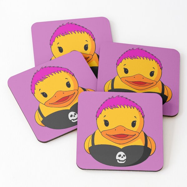 Item preview, Goth Girl Rubber Duck designed and sold by Alisha Ober Designs.
