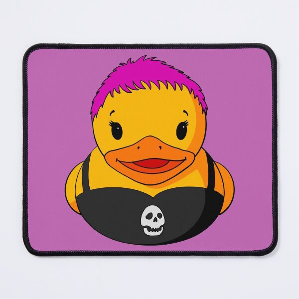 Item preview, Goth Girl Rubber Duck designed and sold by Alisha Ober Designs.